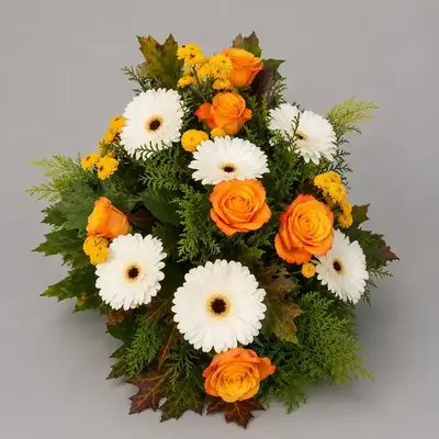 Gestecke Eltanin - Weiß, Gelb, Orange