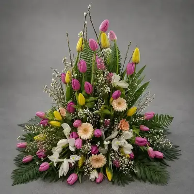 Gestecke Mizar - Rosa, Creme, Weiß