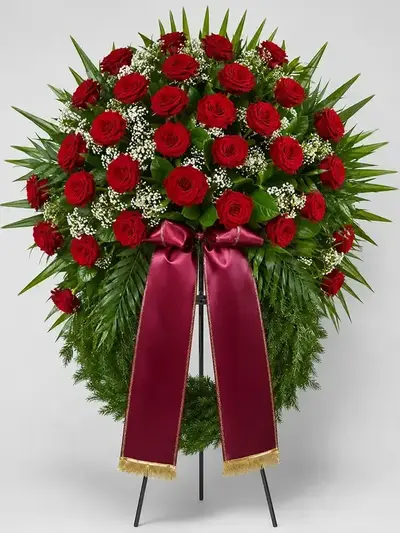 Trauerkranz Trauerkranz Rote Rosen