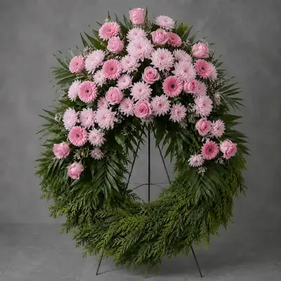 Kränze Zaniah - Rosa