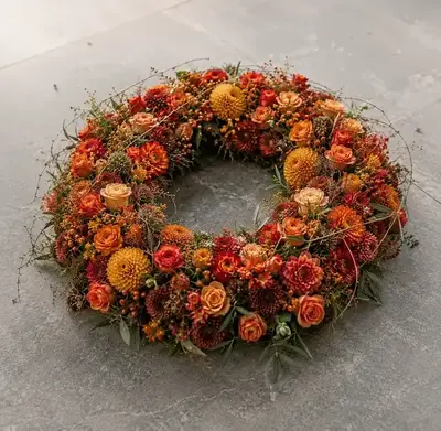 Urnenkränze Hamal - Orange
