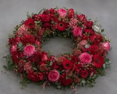 Urnenkränze Shaula - Pink, Rot